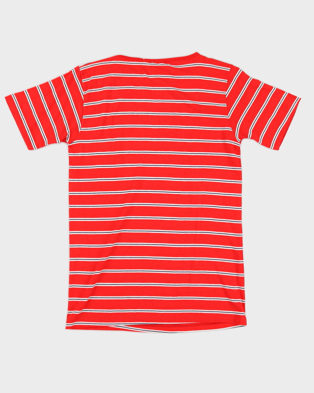 Vintage 70s Levi's Red &amp; Navy Striped T-Shirt - M