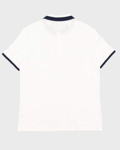 Lacoste Men's White Polo Shirt - XL