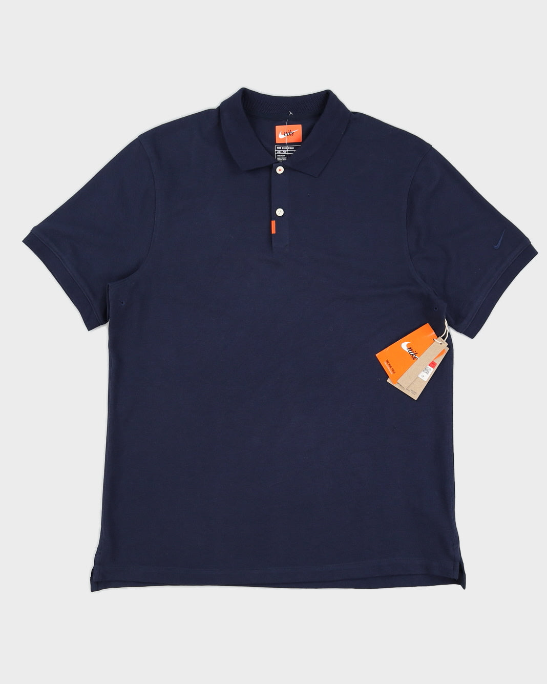 Nike Men's Navy Polo Shirt - L