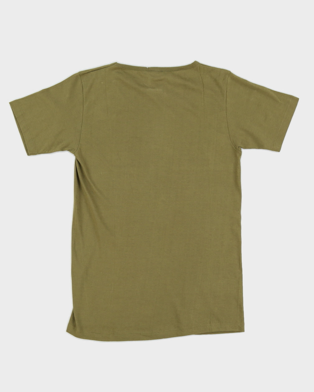 Vintage 70s Levi's Green Plain T-Shirt -S