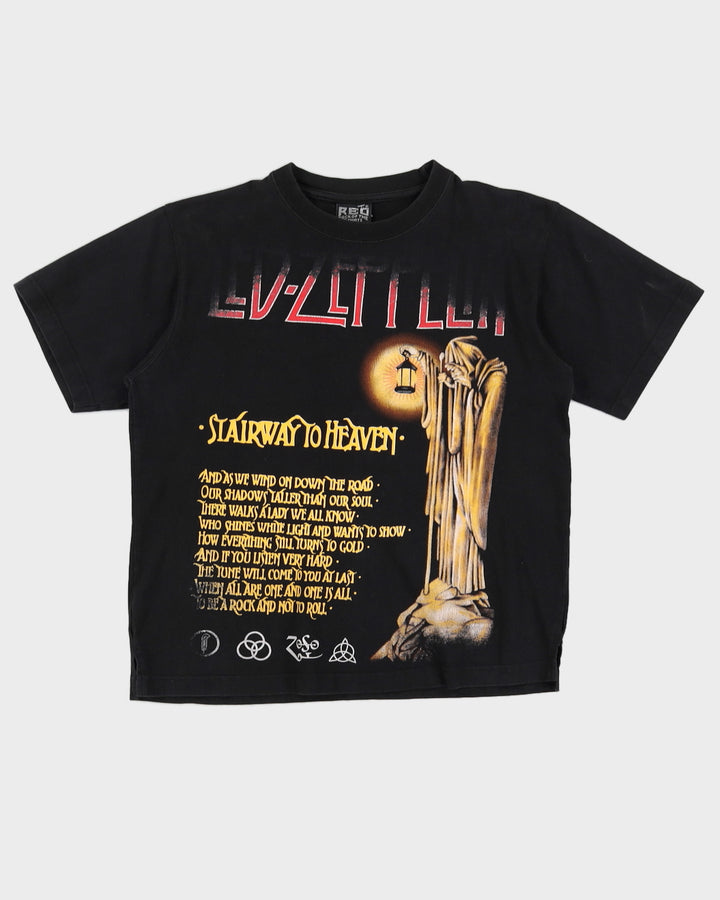 Y2K 00s Led Zeppelin Stairway To Heaven T-Shirt - M