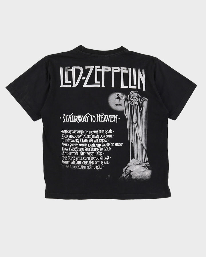 Y2K 00s Led Zeppelin Stairway To Heaven T-Shirt - M