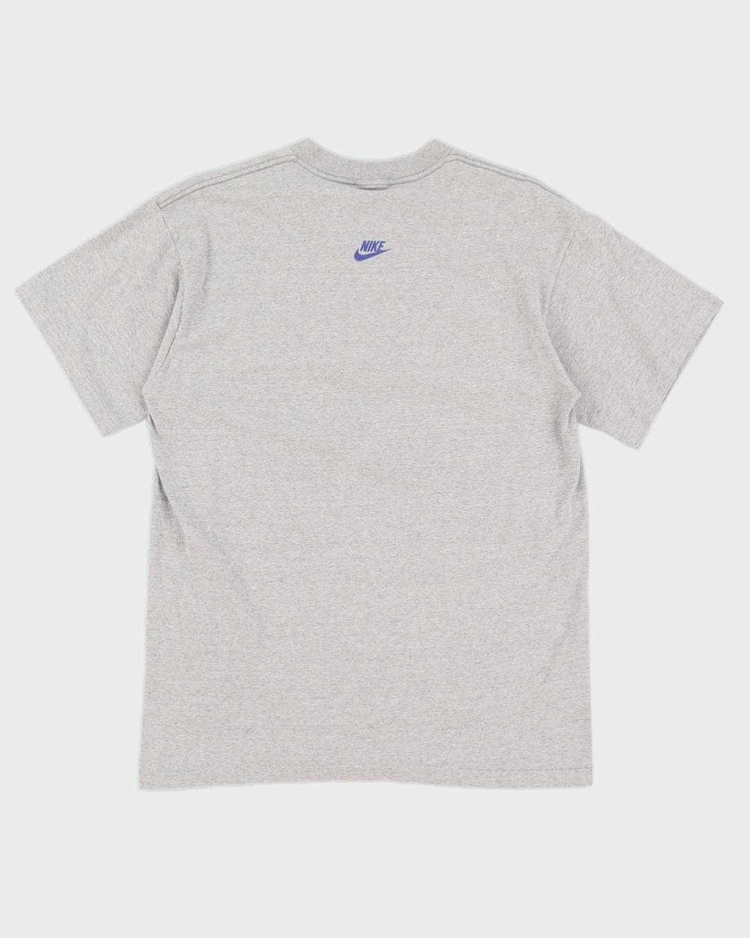 Y2K 00s Nike Grey Marled T-Shirt - M