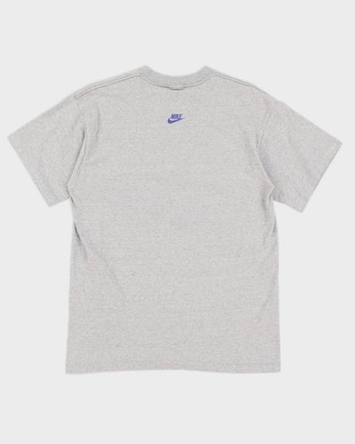 Y2K 00s Nike Grey Marled T-Shirt - M