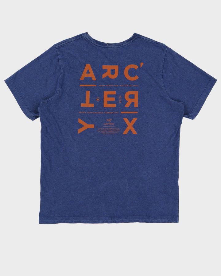 Arc'teryx Blue Graphic T-Shirt - L