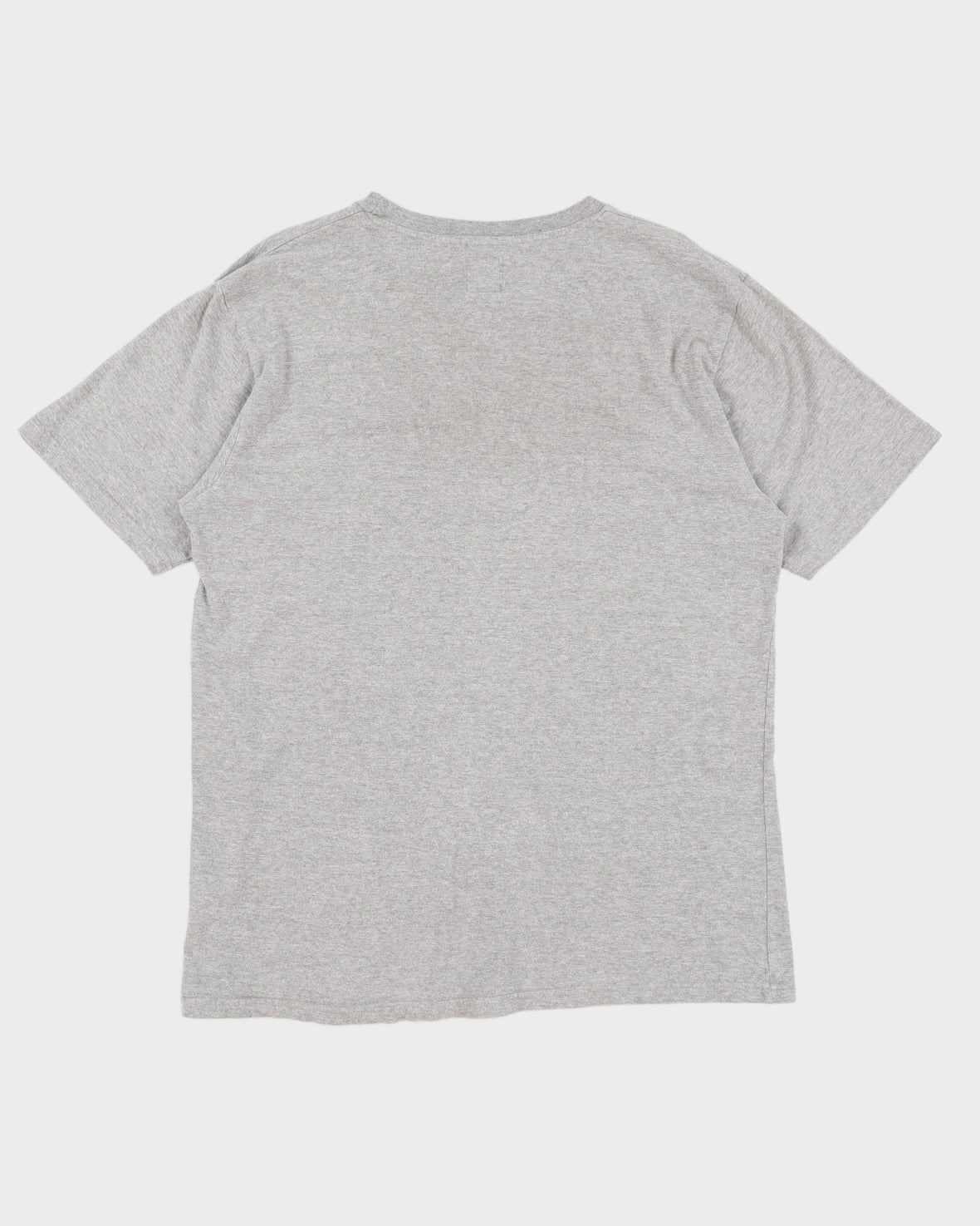 Stussy Ls Stars Pocket Crew Grey T-Shirt - M