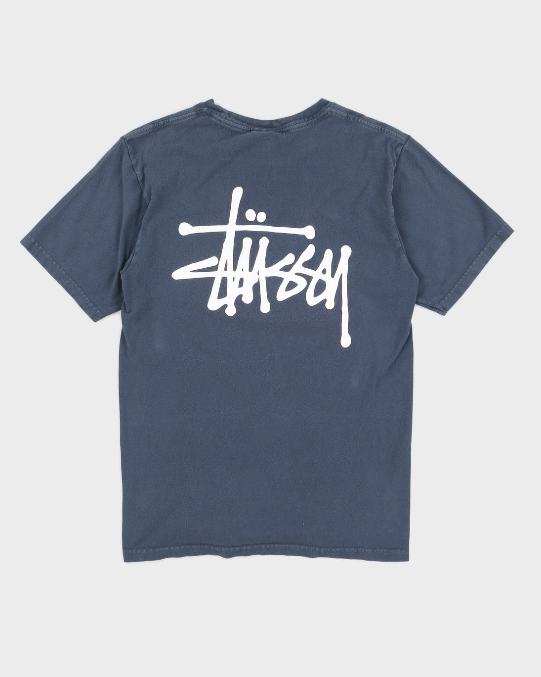 Blue Stussy T-Shirt - S