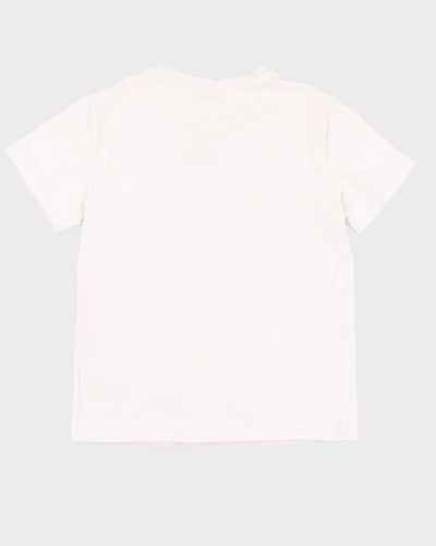 White Burberry T-Shirt - M