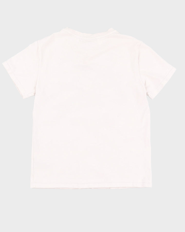 White Burberry T-Shirt - M