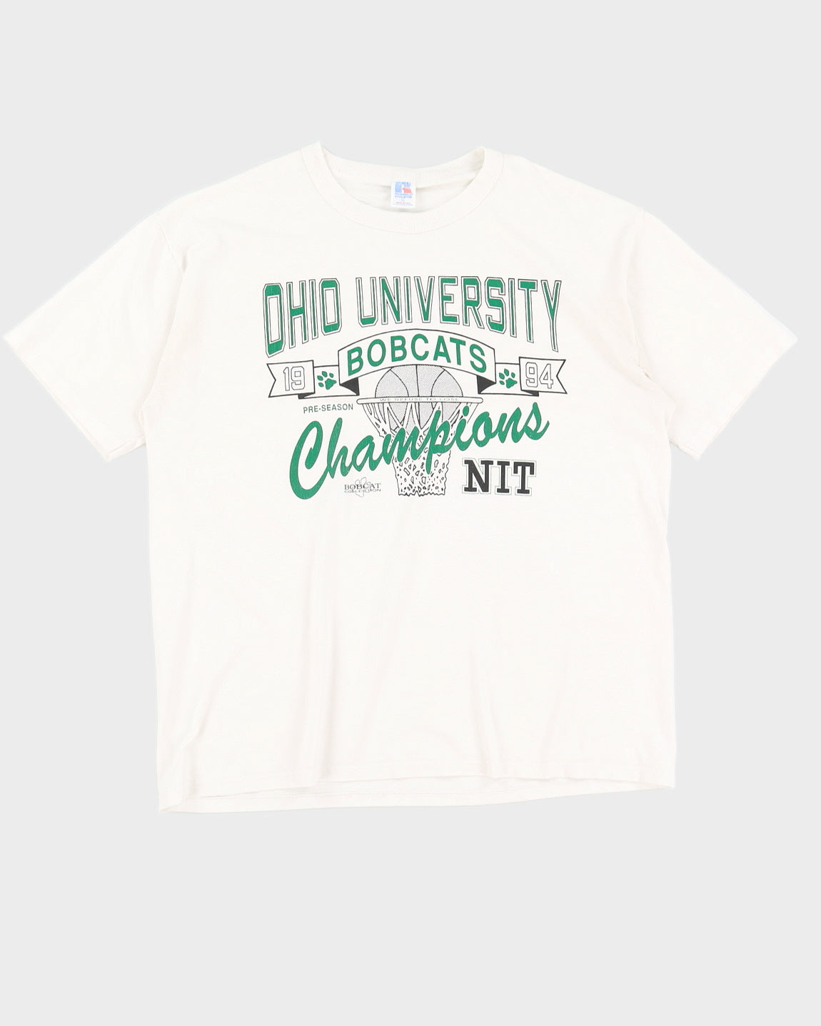 Vintage 90s Russell Athletic Ohio University T-Shirt - XL