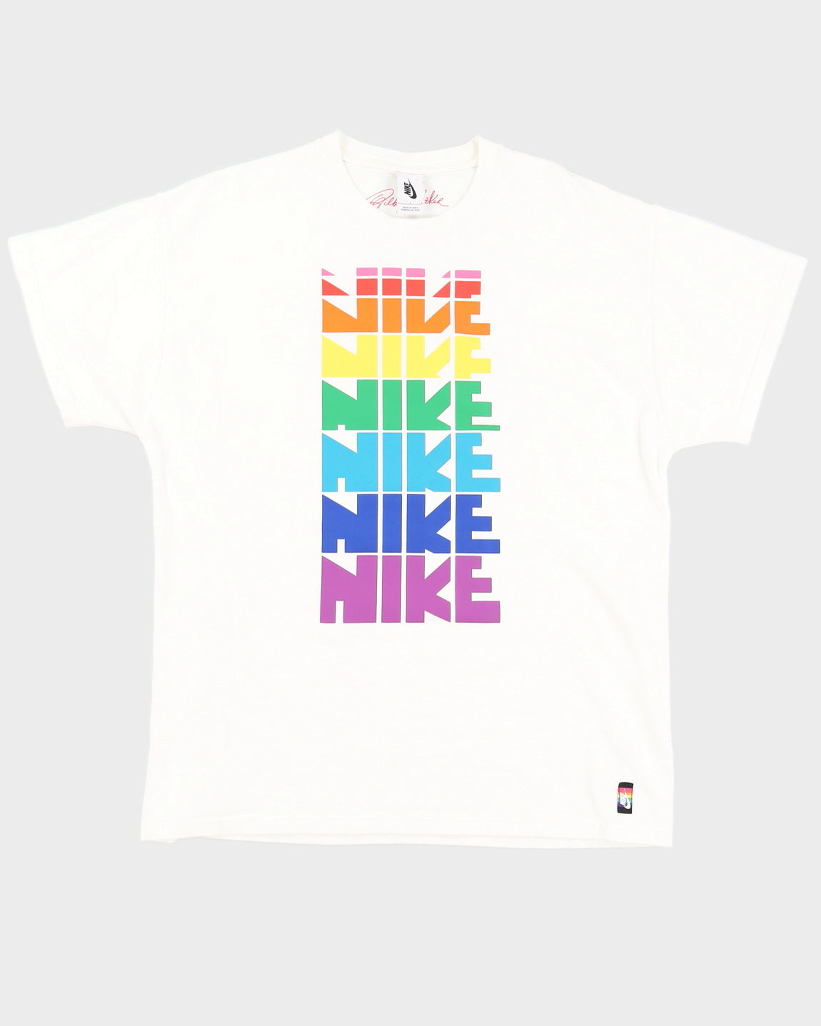 Nike x Gilbert Baker Graphic T-Shirt - L