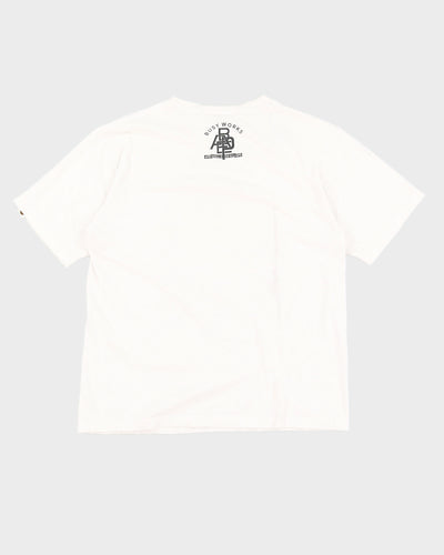 00s Bape Aape By A Bathing Ape White T-Shirt - M