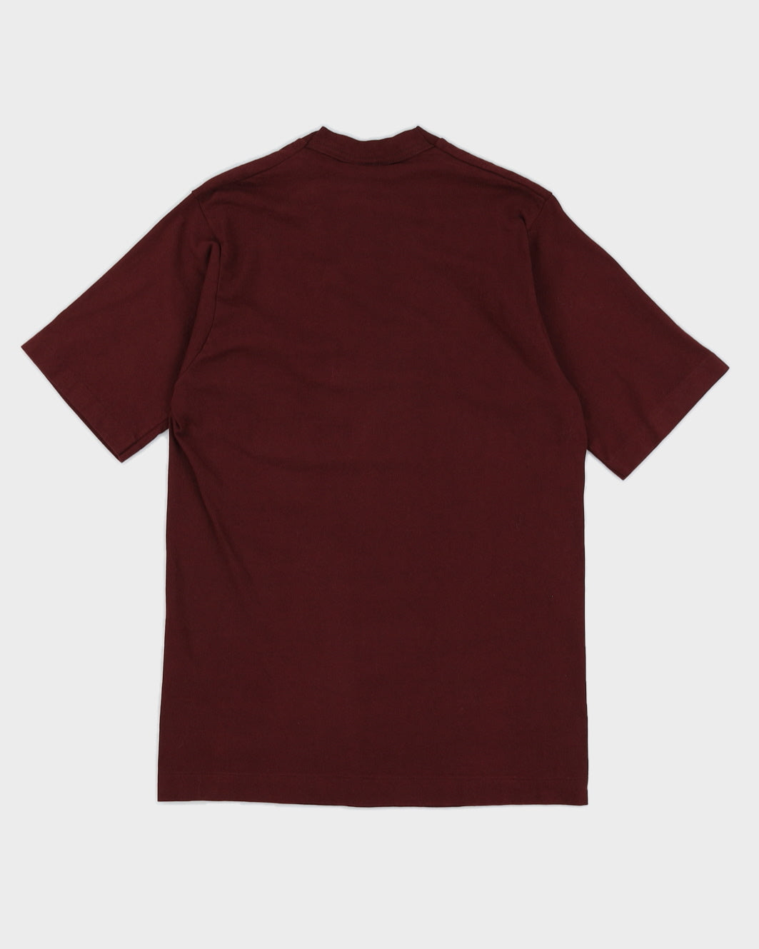 Vintage 90s Soccer Classic Maroon T-Shirt - M