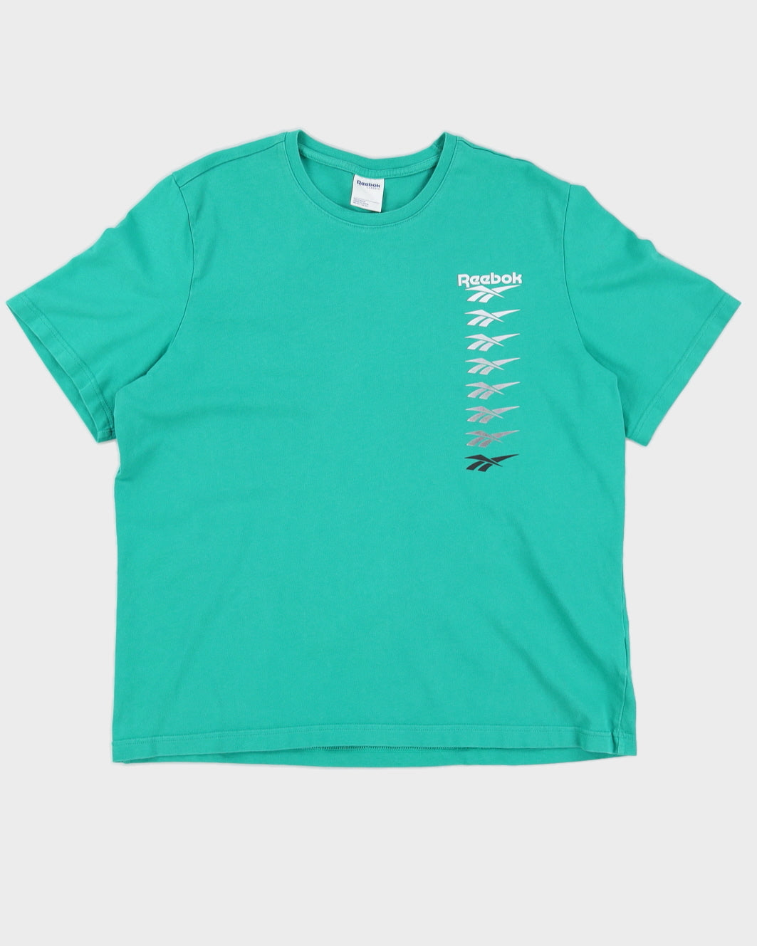 Reebok Men's Green Logo T-Shirt - XL