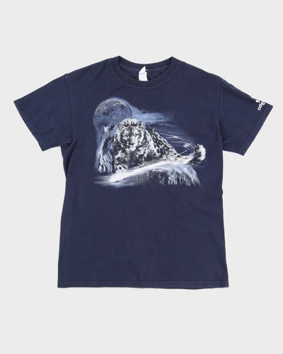 Vintage Snow Leopard T-Shirt - S