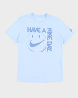 Nike "Have A Nike Day" Blue T-Shirt - S