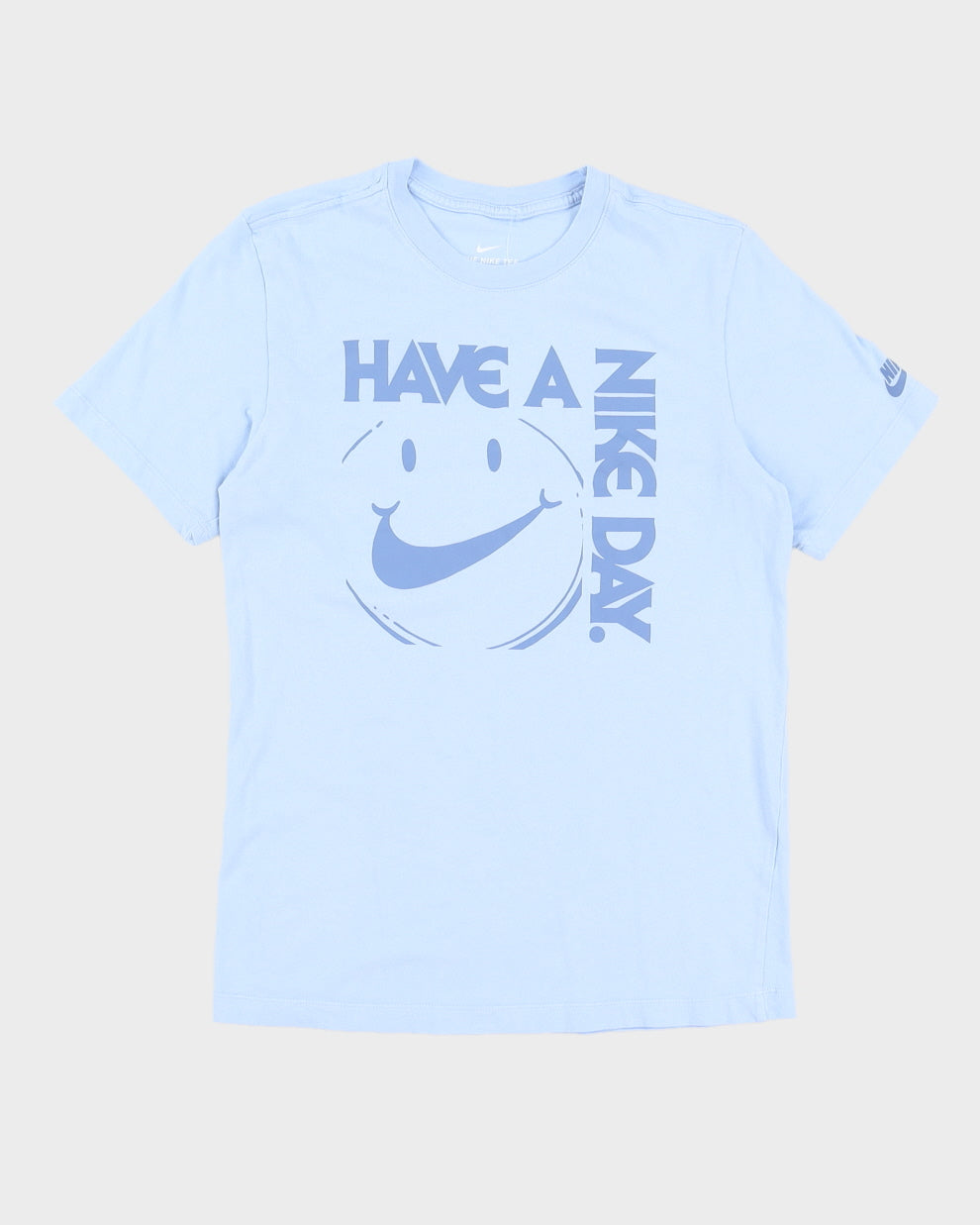 Nike "Have A Nike Day" Blue T-Shirt - S