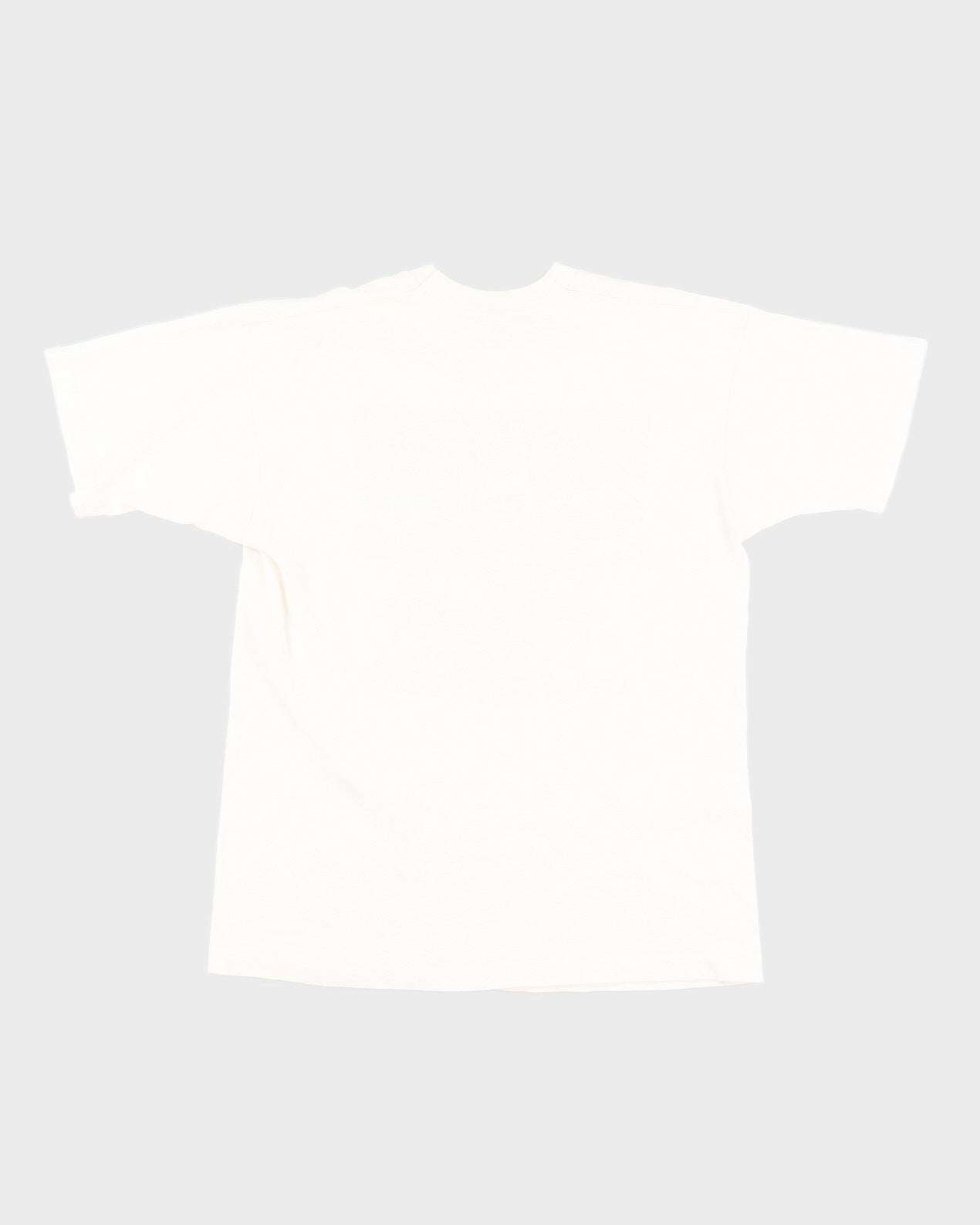 Vintage 80s Fruit Of The Loom Dawson City Yukon Canada Single Stitch White T-Shirt - L