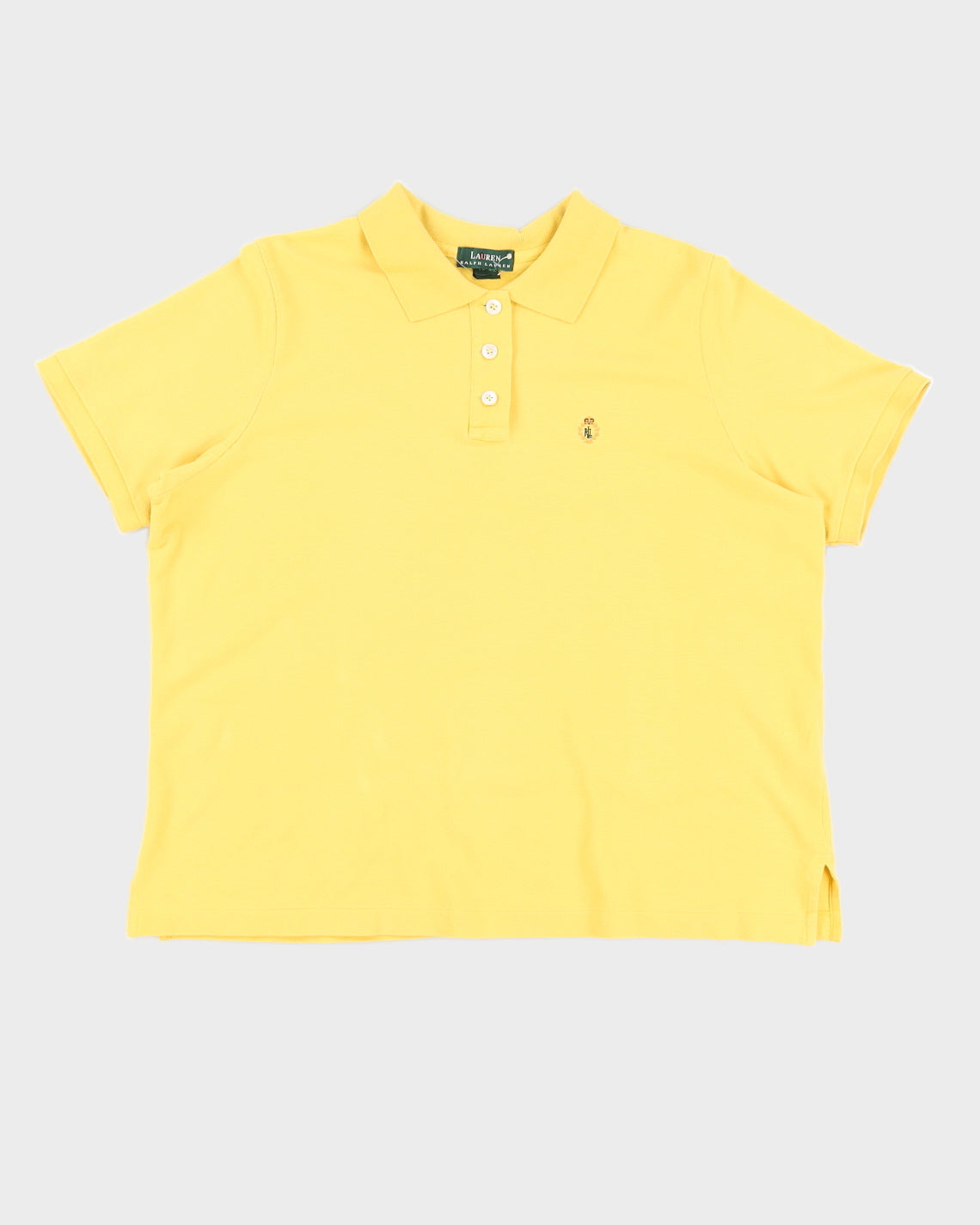 Vintage 90s LRL Ralph Lauren Yellow T-Shirt - L