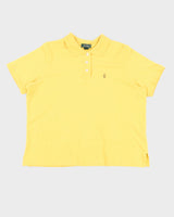 Vintage 90s LRL Ralph Lauren Yellow T-Shirt - L