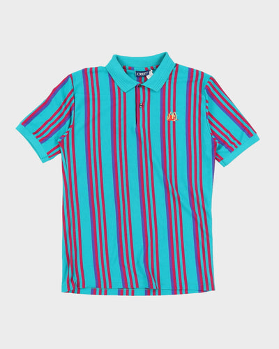 Vintage 90s McDonalds Striped Uniform Polo Shirt - M