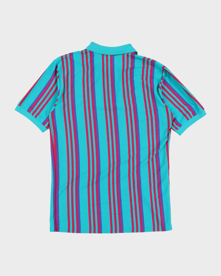 Vintage 90s McDonalds Striped Uniform Polo Shirt - M