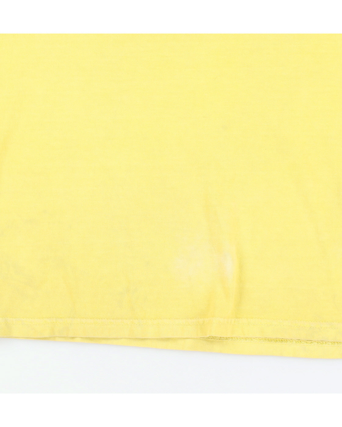 Stussy Yellow Logo T-Shirt - S