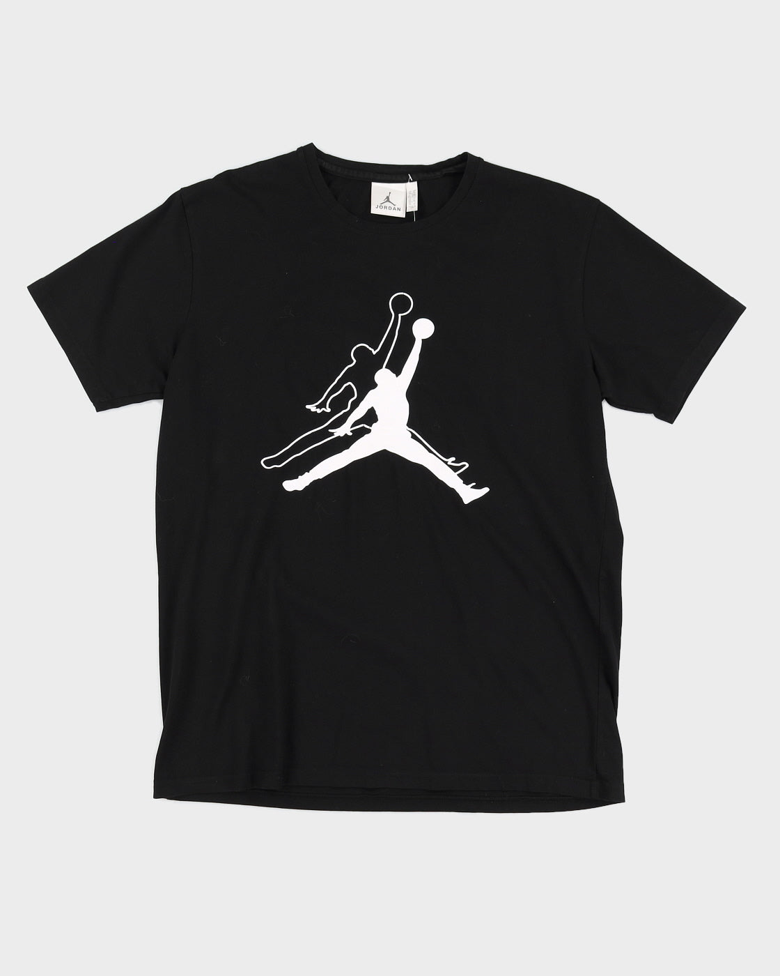 Jordan Logo Black T-Shirt - XL