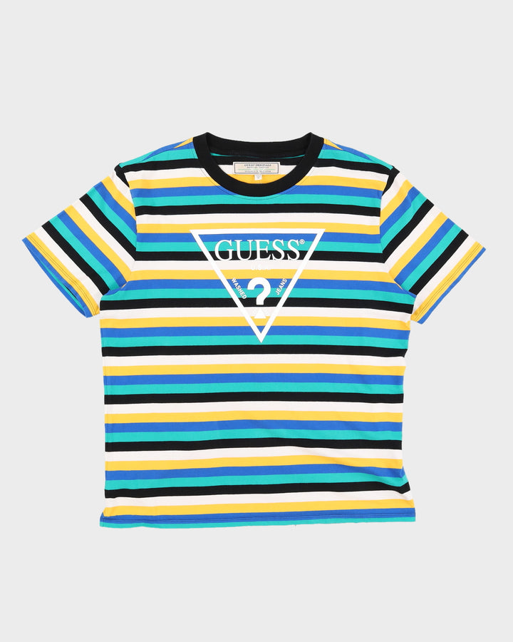 Guess Striped Logo T-Shirt - XL