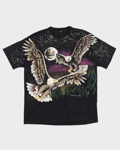 Vintage Eagle Graphic T-Shirt - XL