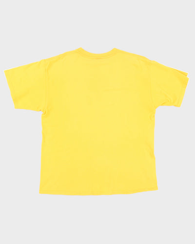 Y2K 00s Nike Yellow T-Shirt - XL