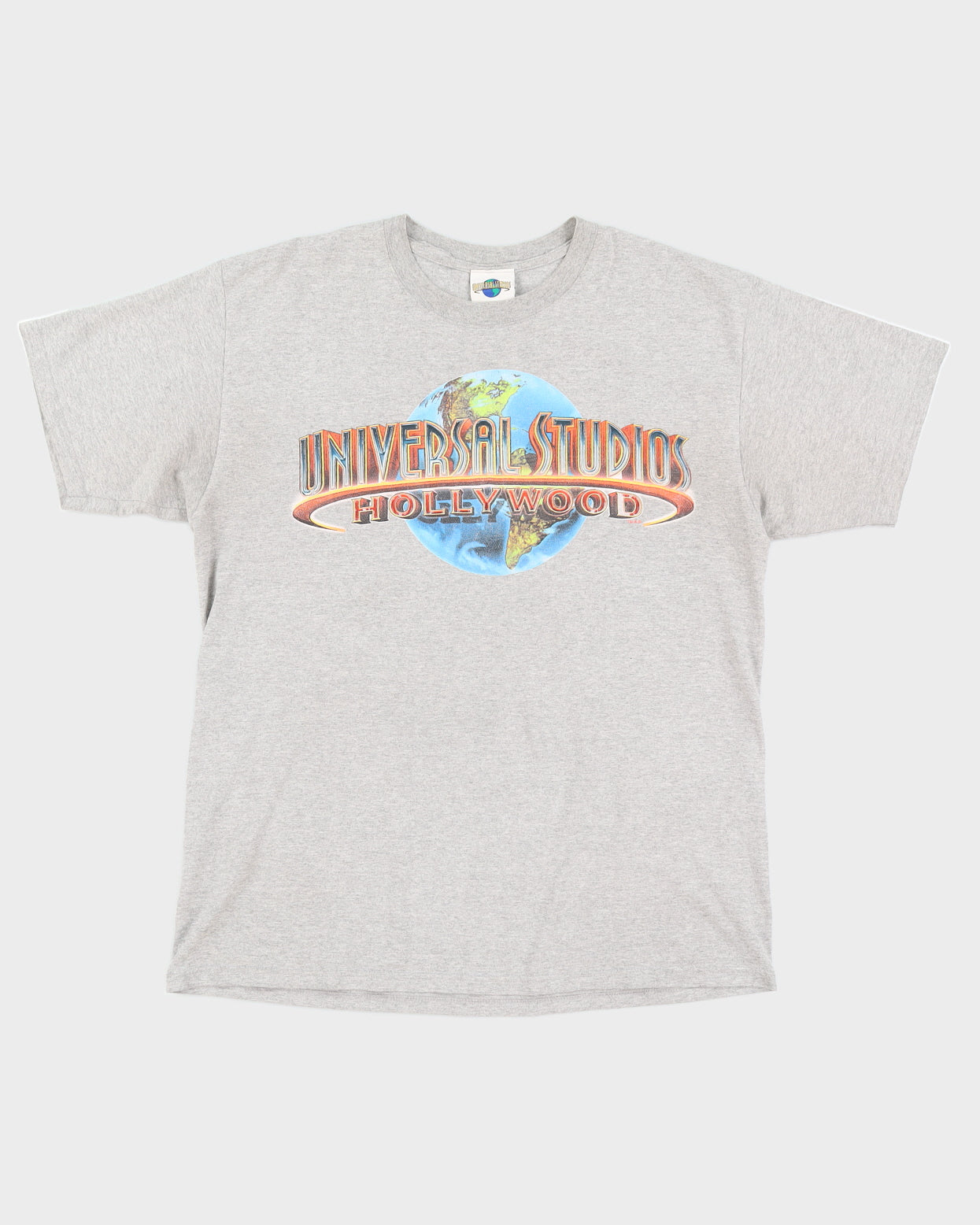 Vintage 90s Universal Studios Grey Marled T-Shirt - XL