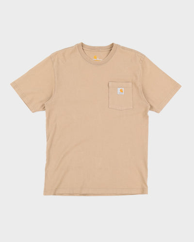 Carhartt Beige Pocket T-Shirt - M