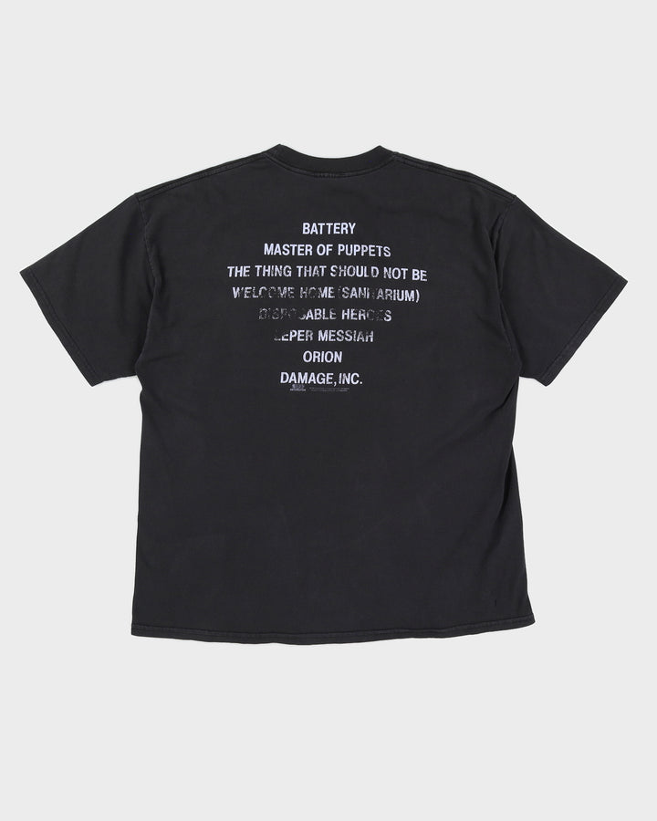 Vintage '97 Metallica Master Of Puppets T-Shirt - XL
