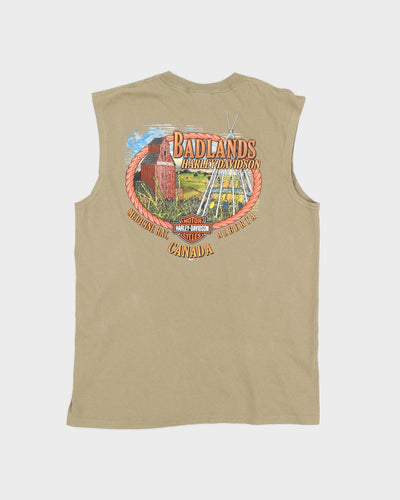 Harley Davidson Graphic Sleeveless T-Shirt - L