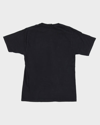 Black Stussy Branded T-Shirt - M
