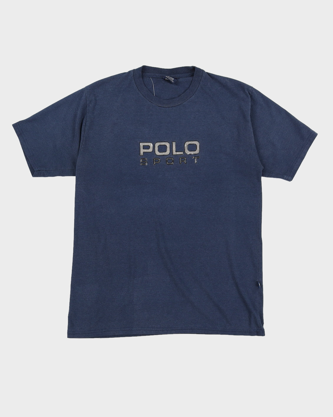 00s Ralph Lauren Polo Sport Spell Out Blue T-Shirt - M
