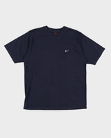 Vintage 90s Nike Blue Navy Single Stitch T-Shirt - L