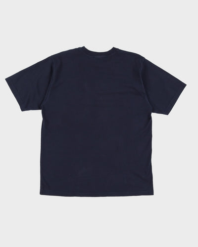 Vintage 90s Nike Blue Navy Single Stitch T-Shirt - L