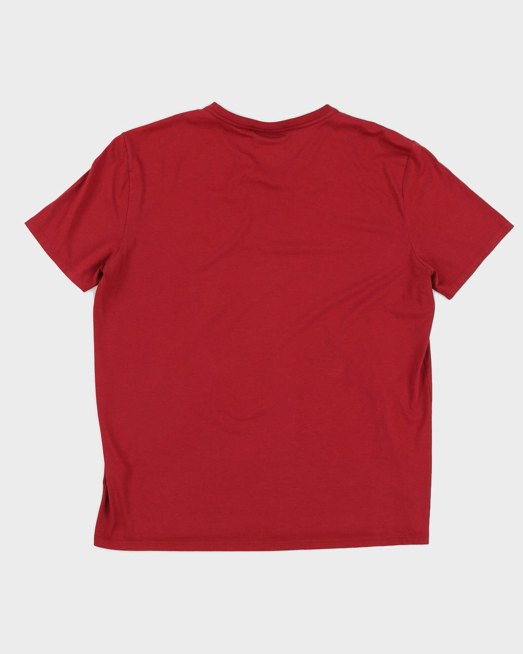 Red Lacoste Logo T-shirt - XL