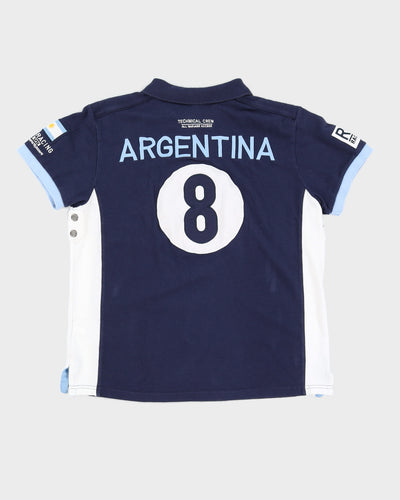 Ralph Lauren Blue RL Racing Polo Shirt - S