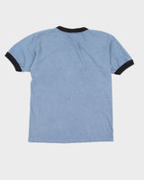 Vintage 90s Disney Mickey Mouse Blue Marled T-Shirt - M