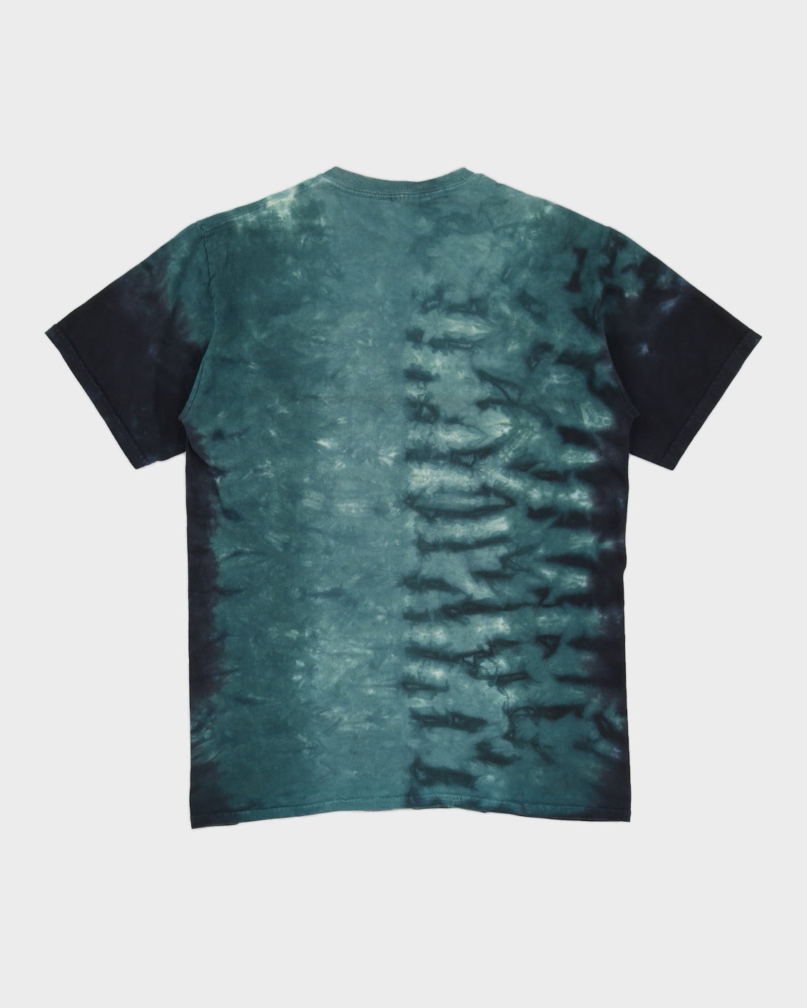 Led Zeppelin Green Tie Dye Concert Tour T-Shirt (Repro) - L