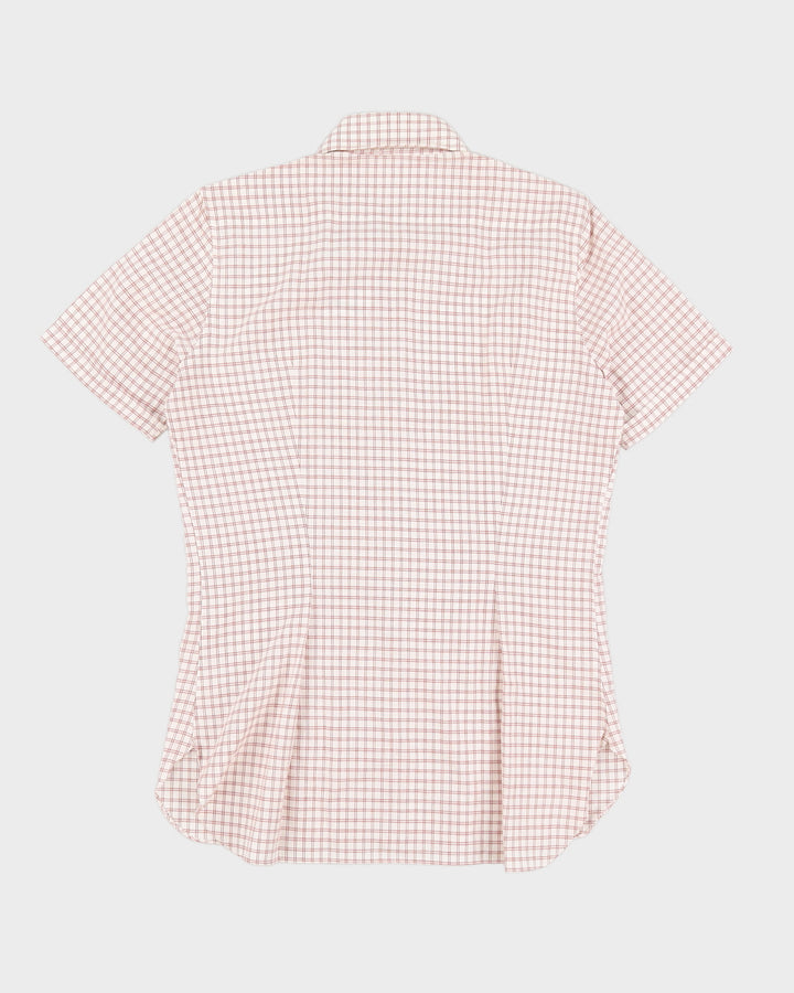 Vintage 60s Petronius By Sassari White Polo Shirt - S