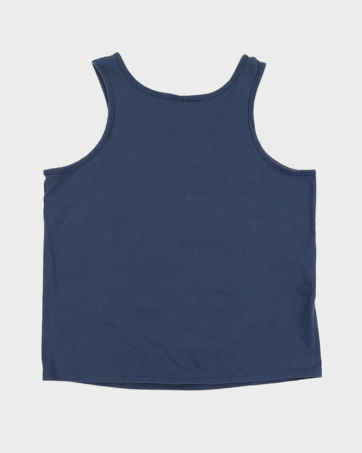 Vintage 90s Seaworld Blue Vest - L