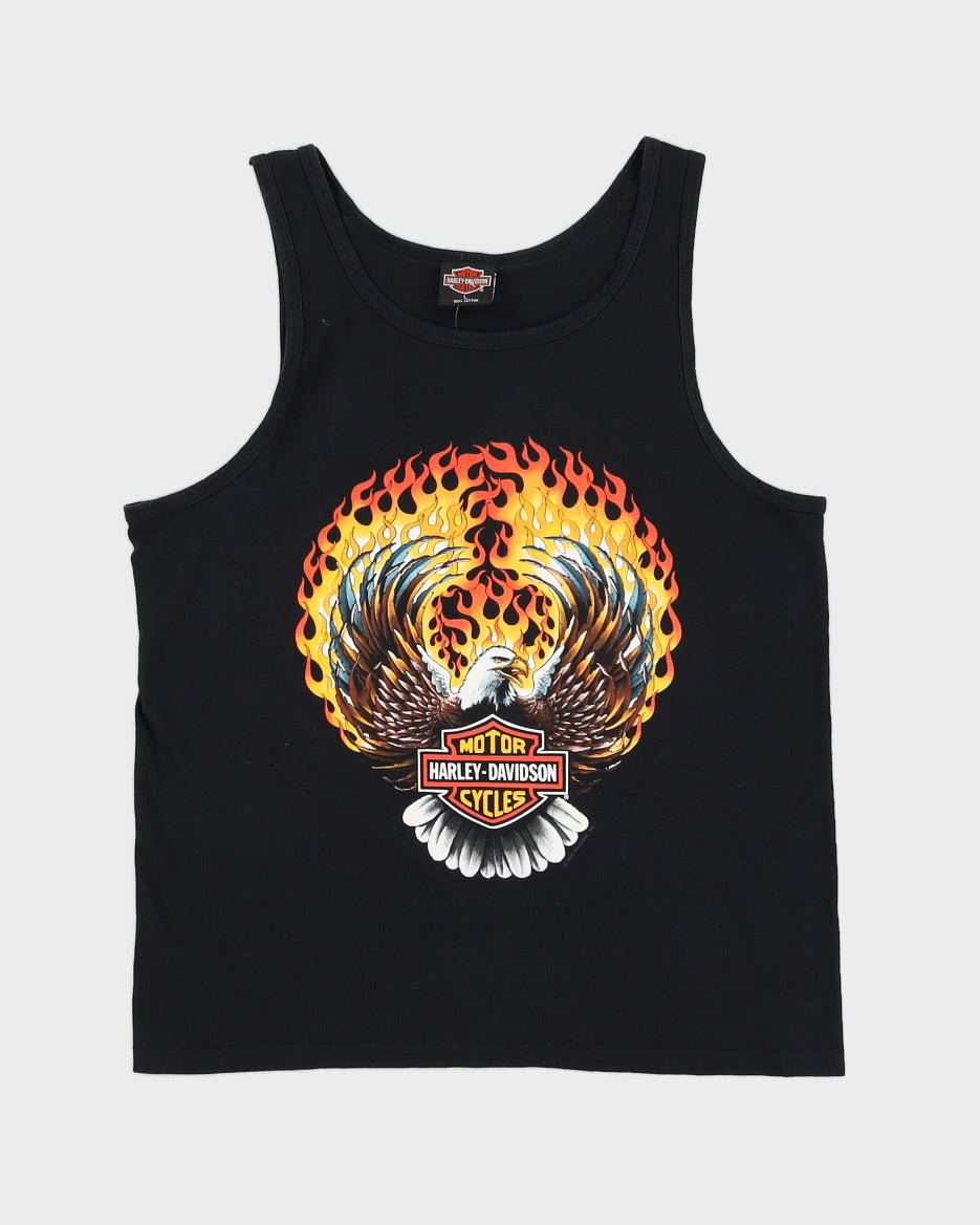 Vintage 1990 Harley Davidson Honolulu Hawaii Black Vest - M