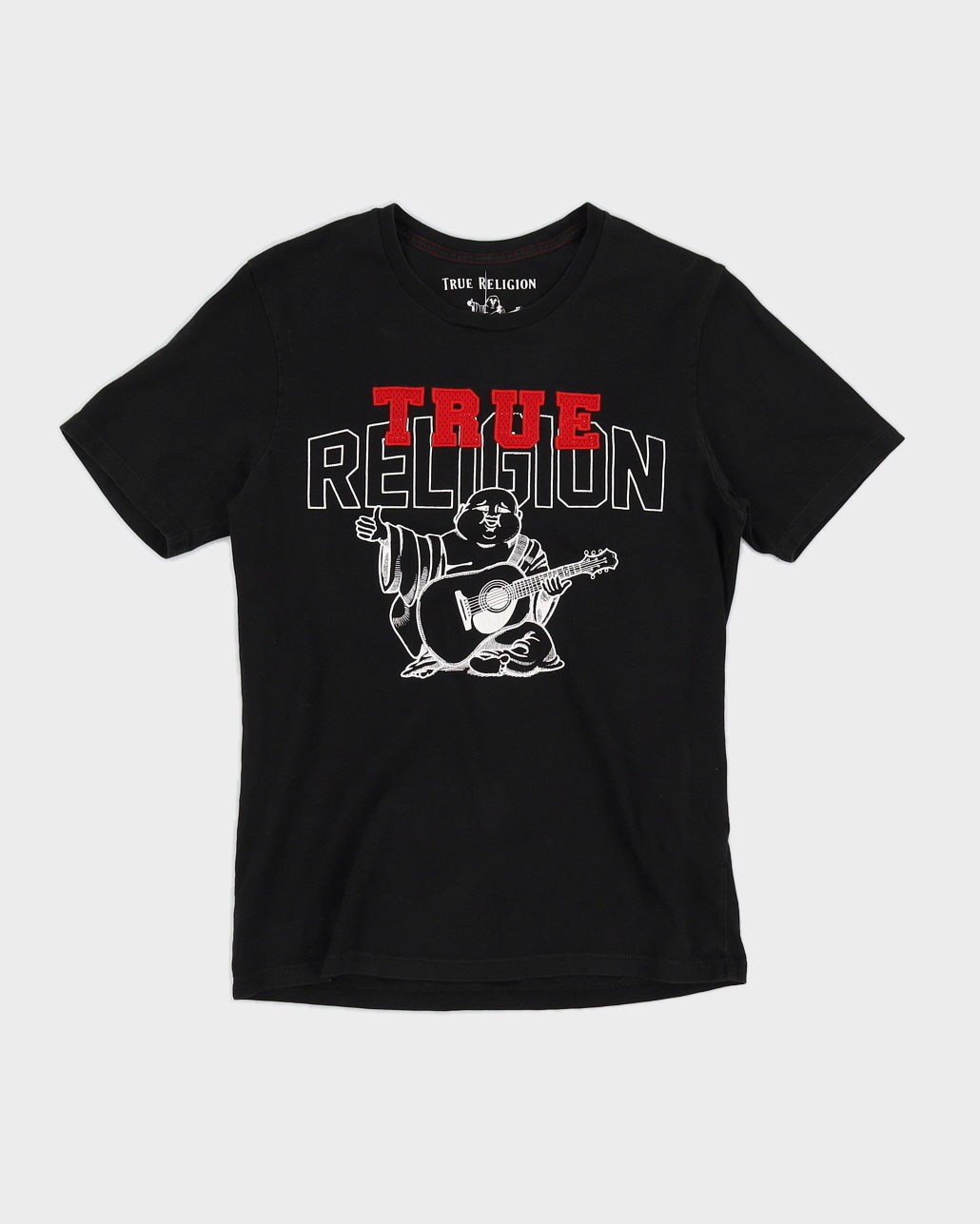 00s True Religion Black Printed T-Shirt - S