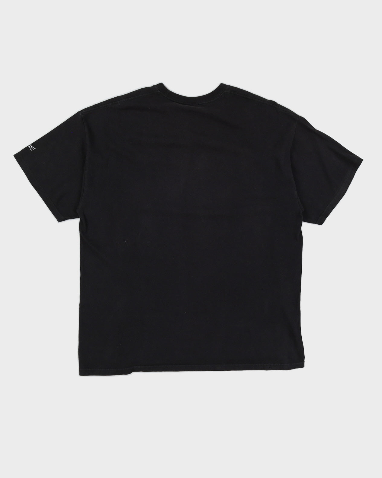 Vintage 1999 Think Inc. Arctic Wolf Black Printed T-Shirt - L