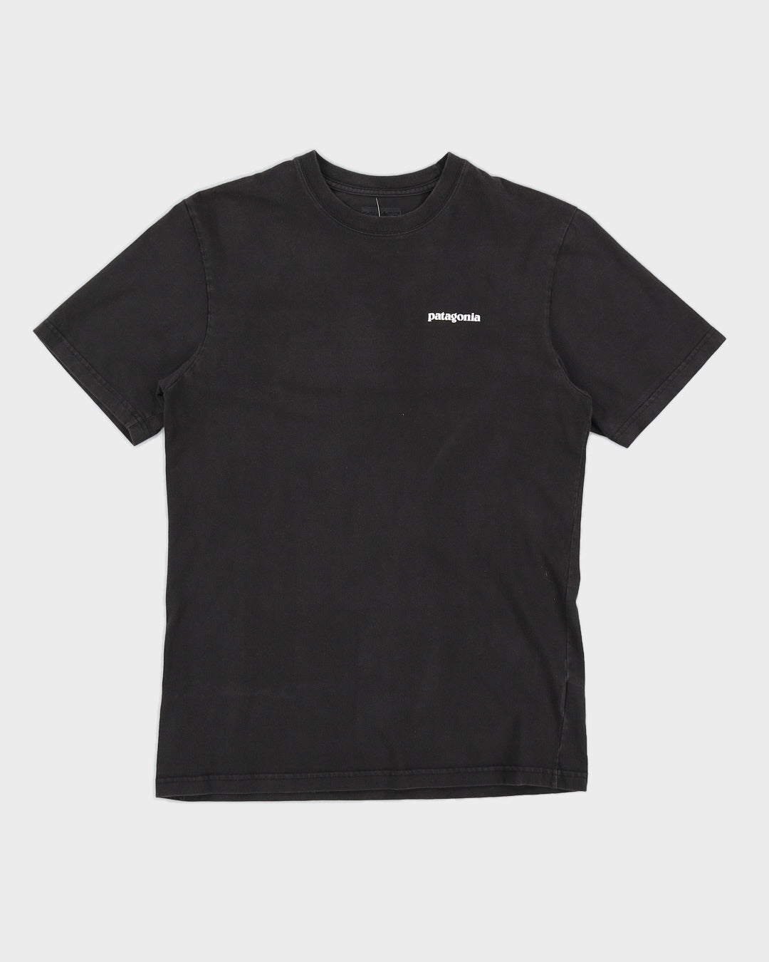 Patagonia Black Printed T-Shirt - S