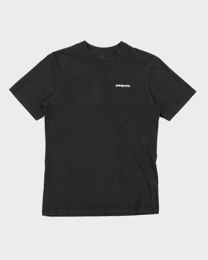 Patagonia Black Printed T-Shirt - S